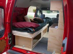 Homemade Ford Transit Connect Conversion
