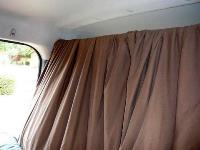 Ford Transit Connect Camper Homemade Curtain
