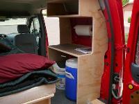 Ford Transit Connect Camping Items