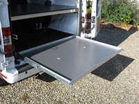 Ford Transit Connect Kevin Hornby Designs Pullout Drawer